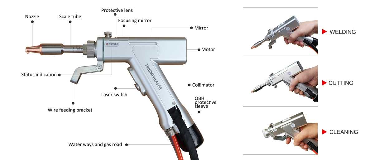 4 IN1 Laser Welding Head