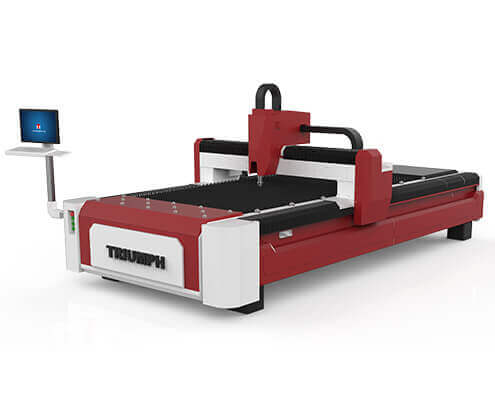Fiber laser cutting machine for sheet metal-triumphlaser