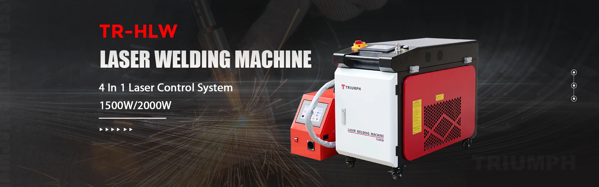 Handheld laser welding machine, triumph laser welder machine 1500W