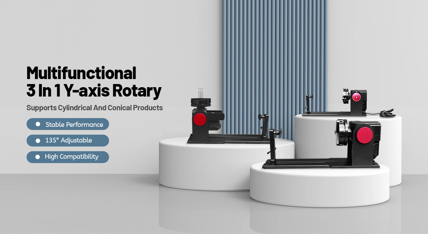 Rotary Roller Engraving Kit for Laser Engraver (1) Rotary Roller Engraving Kit for Laser Engraver (1)