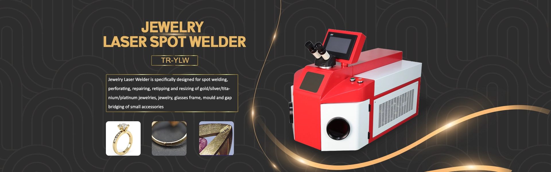 Triumph jewelry laser spot welder machine