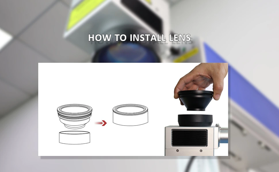 how to install lens