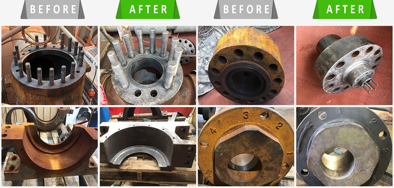 laser cleaning before and after