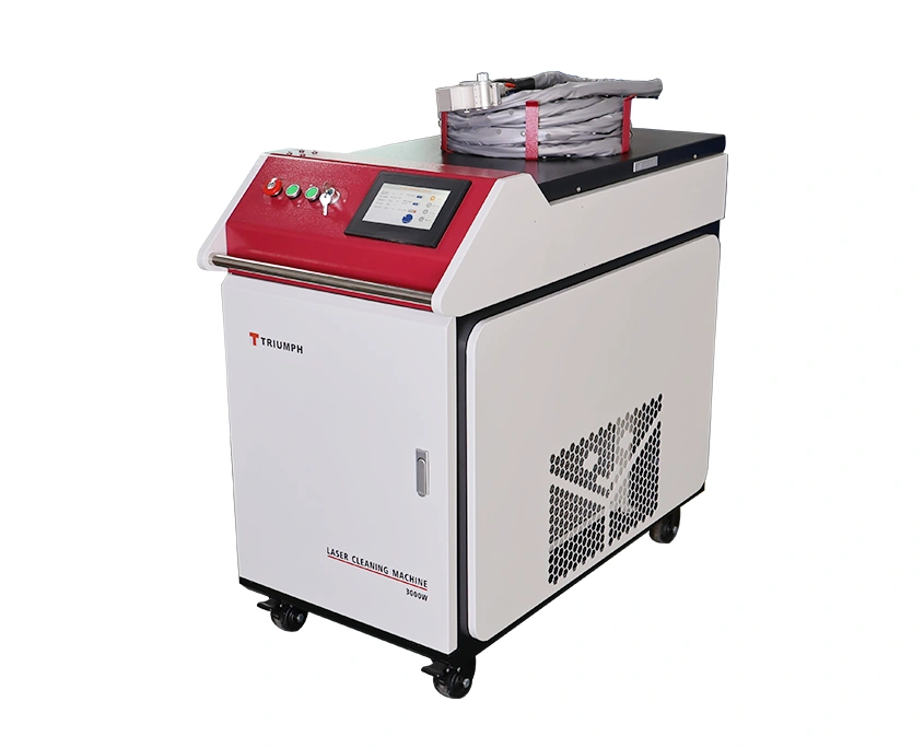 triumph 3000W high power laser cleaning machine