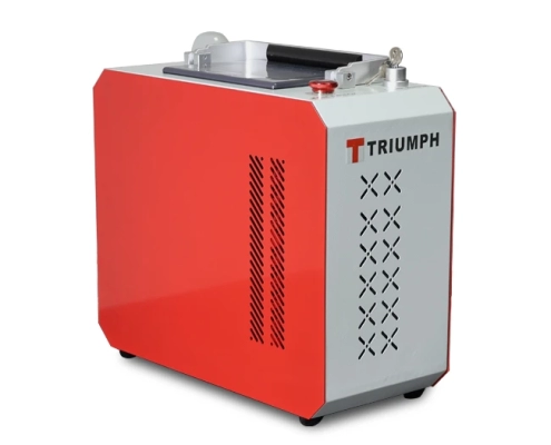 triumph laser cleaning machine,200W pulsed laser cleaning machine,laser rust removal