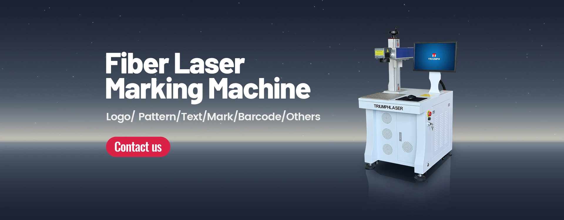 triumph laser marking machine fiber laser engraving metal materials