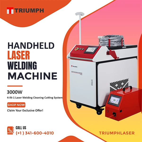 triumph laser welding machine,3000W HP Series laser welder machine