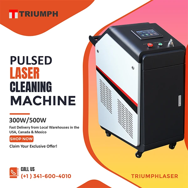 triumph pulse laser cleaning machine 500W