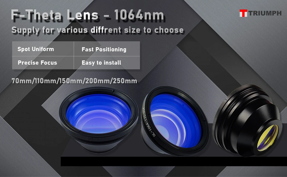 triumphlaser f theta lens 1064nm easy to install